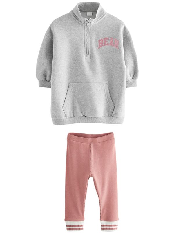 Next Next Komplet  siva / roza