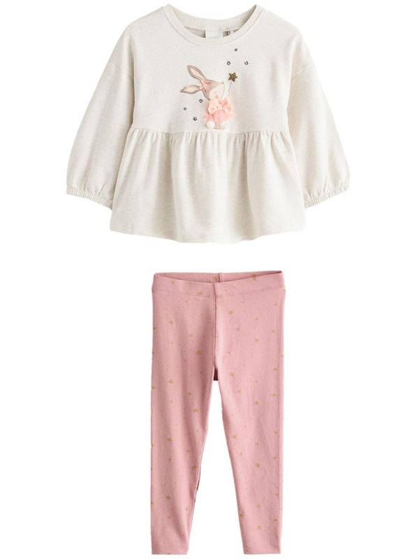 Next Next Komplet  sivkasto bež / zlatna / prljavo roza / crna