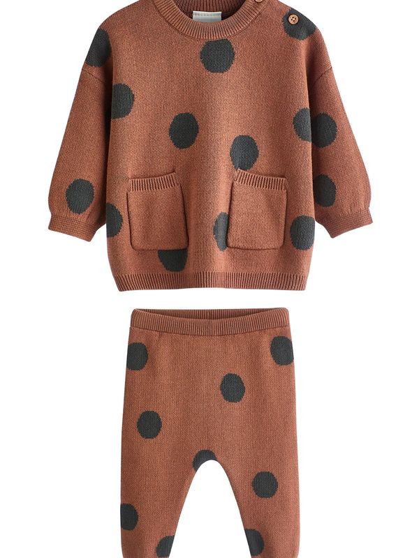 Next Next Komplet  smeđa / crna