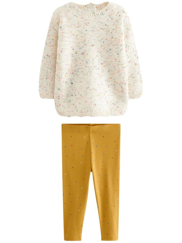 Next Next Komplet  svijetlobež / karamela / miks boja