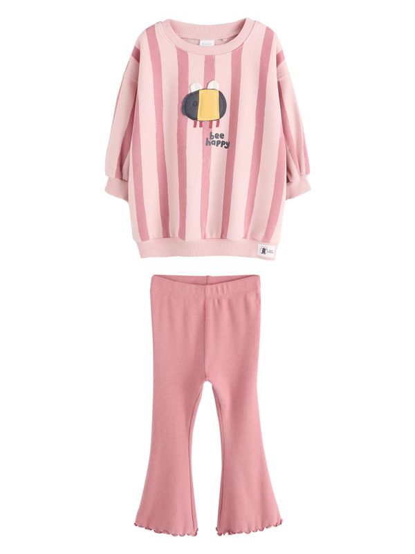 Next Next Komplet  žuta / roza / crna