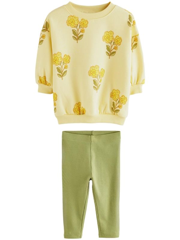 Next Next Komplet  žuta / zelena