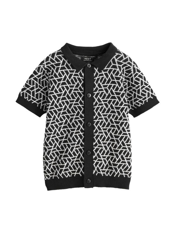 Next Next Košulja  crna / bijela