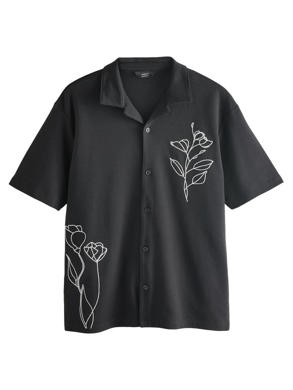 Next Next Košulja  crna / bijela