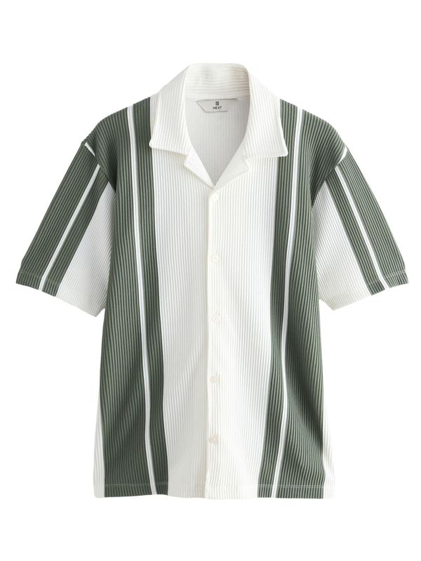 Next Next Košulja  kraljevski zelena / bijela