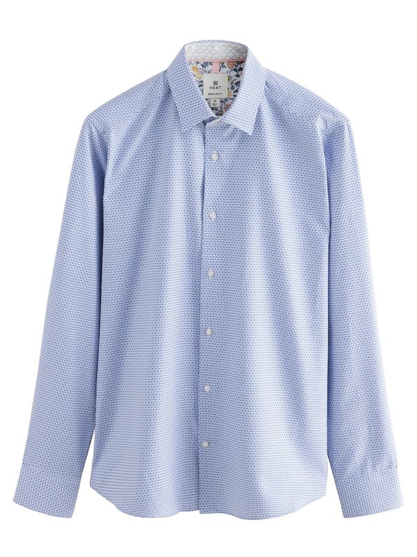 Next Next Košulja  kraljevsko plava / bijela