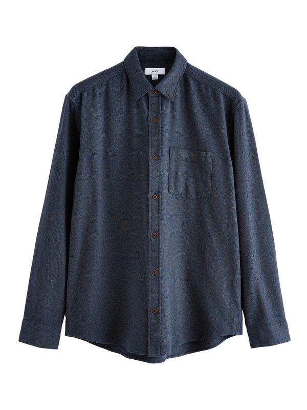 Next Next Košulja  mornarsko plava / svijetlonarančasta