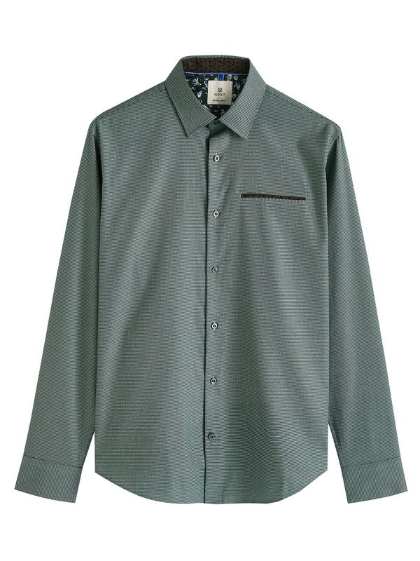 Next Next Košulja  mornarsko plava / zelena