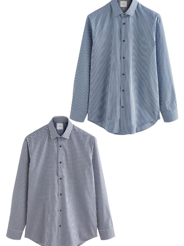 Next Next Košulja  morsko plava / crna / bijela