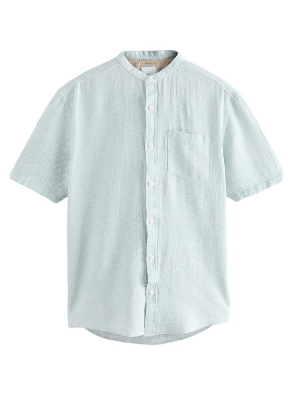 Next Next Košulja  nebesko plava / bijela