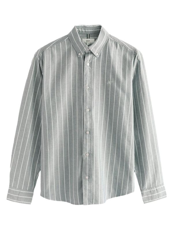 Next Next Košulja  pastelno zelena / bijela