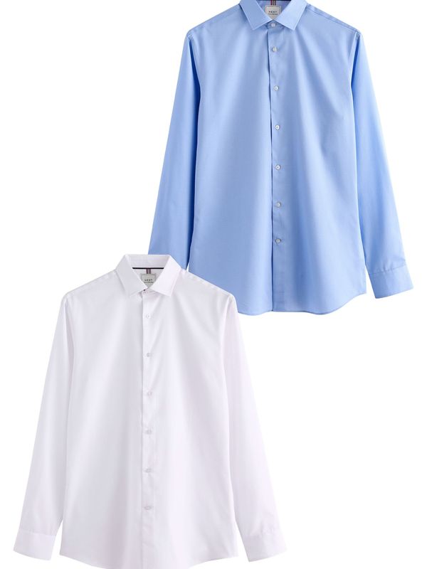 Next Next Košulja  plava / bijela