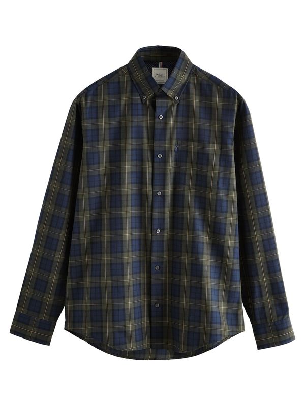 Next Next Košulja  plava / žuta / maslinasta / crna