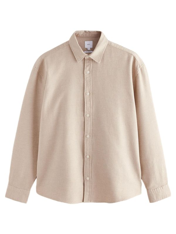 Next Next Košulja  sivkasto bež