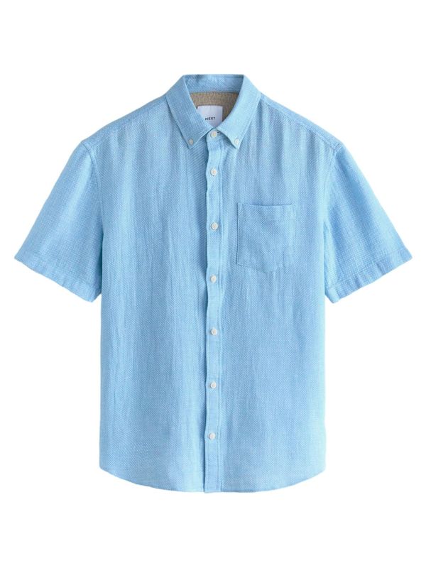 Next Next Košulja  svijetloplava / bijela