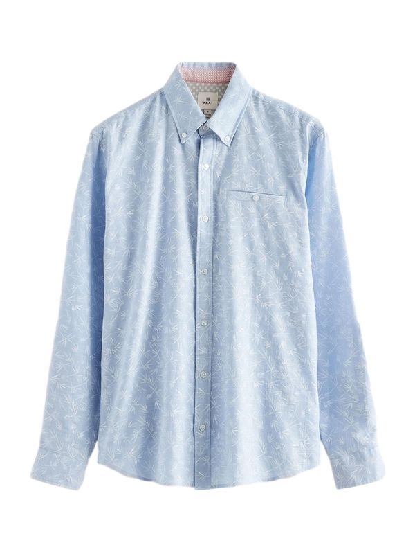 Next Next Košulja  svijetloplava / bijela