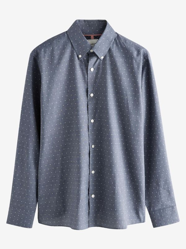 Next Next Košulja  tamno plava / bijela