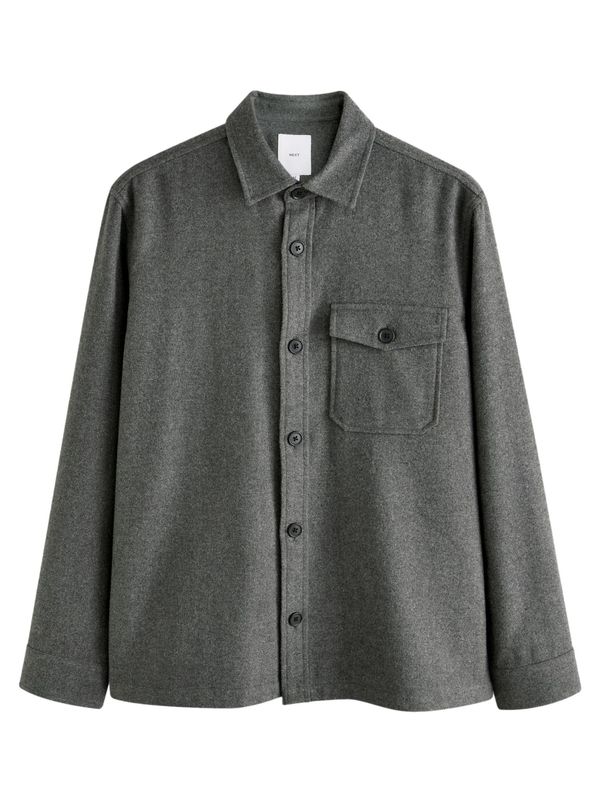 Next Next Košulja  tamo siva