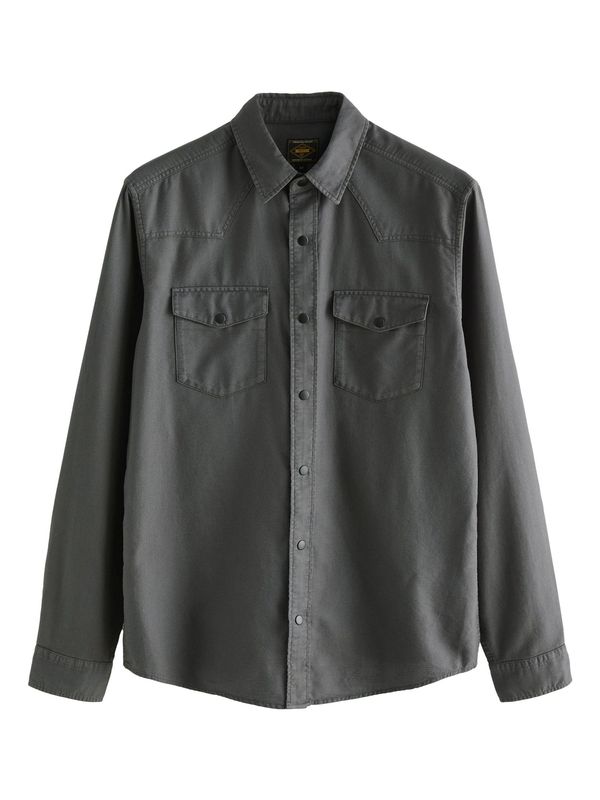 Next Next Košulja  tamo siva