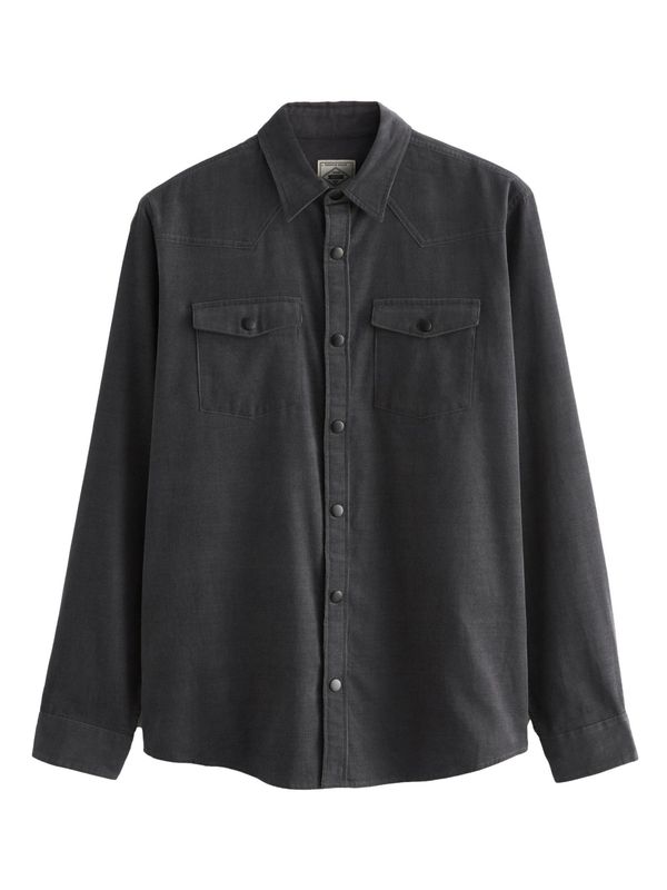 Next Next Košulja  tamo siva