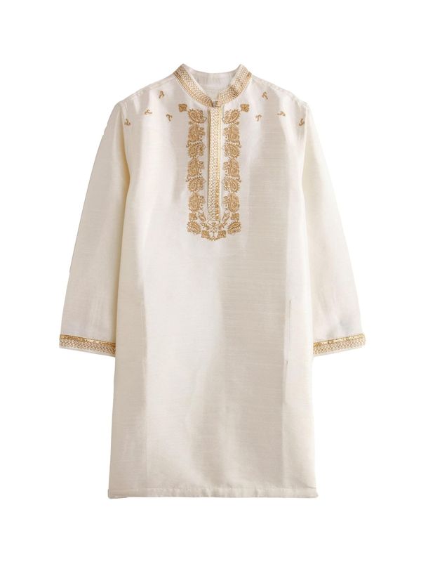 Next Next Košulja  zlatna / bijela