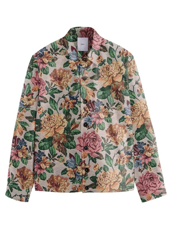 Next Next Košulja  žuta / zelena / roza / vuneno bijela