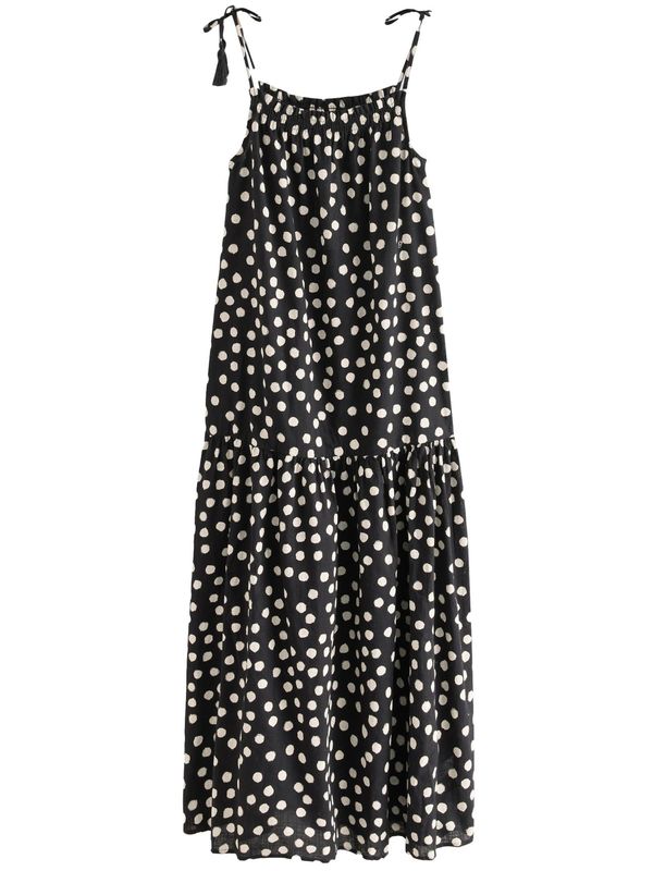 Next Next Ljetna haljina  crna / bijela