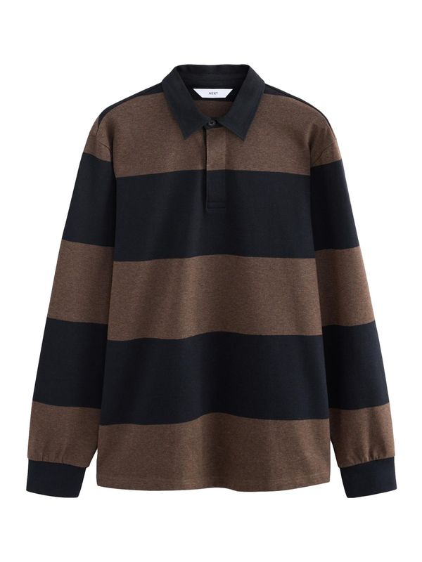 Next Next Majica  bež melange / crna