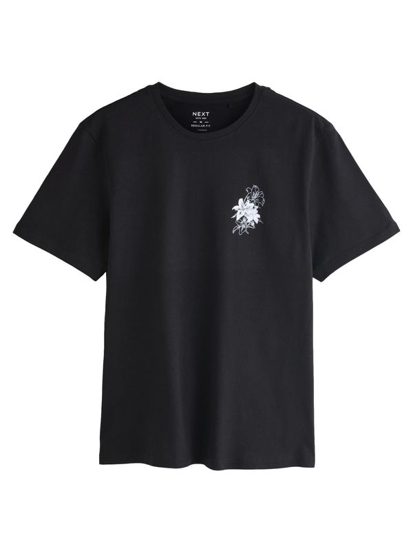 Next Next Majica  crna / bijela