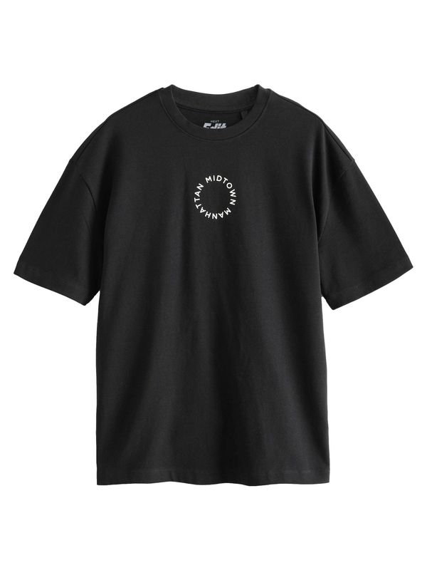 Next Next Majica  crna / bijela