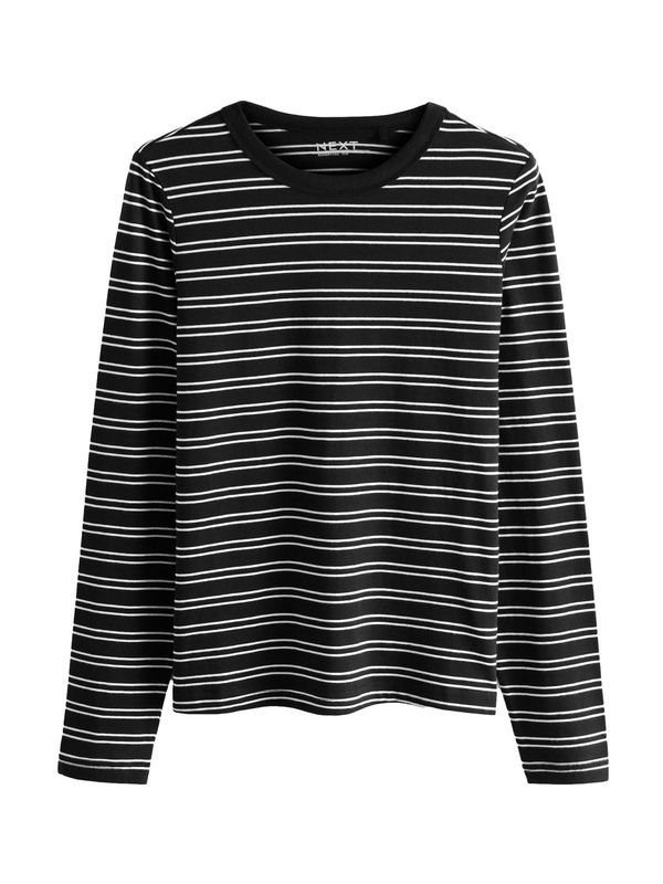 Next Next Majica  crna / bijela