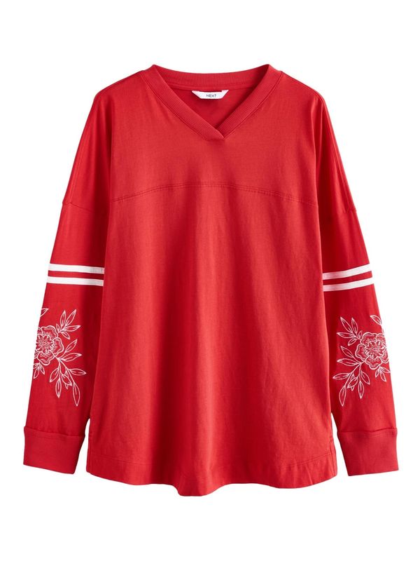 Next Next Majica  crvena / bijela