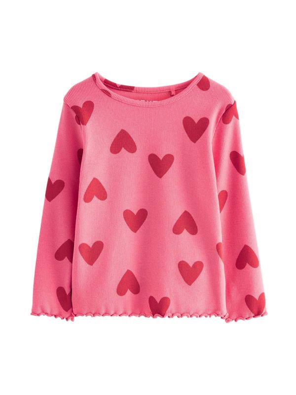 Next Next Majica  crvena / lubenica roza