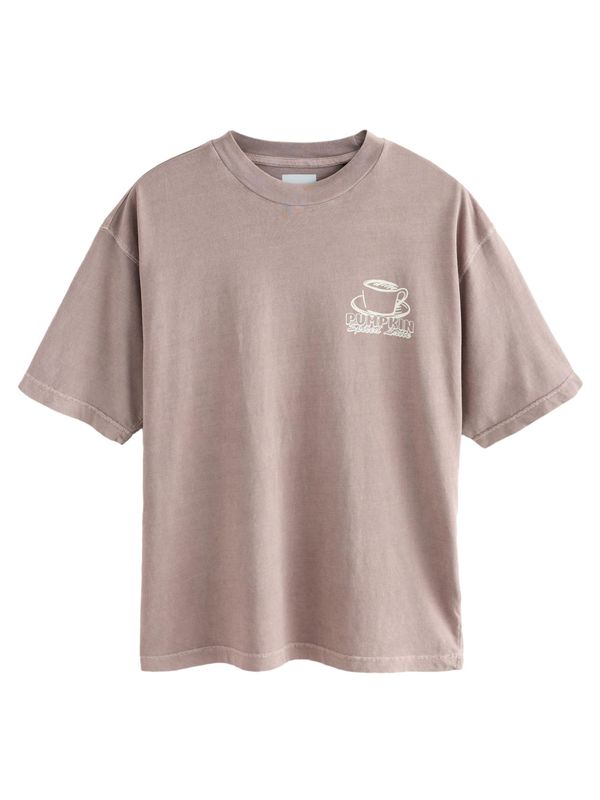 Next Next Majica  ecru/prljavo bijela / moka smeđa