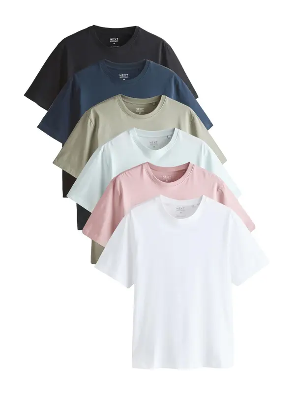 Next Next Majica 'Essential'  svijetloplava / pastelno zelena / roza / crna / bijela
