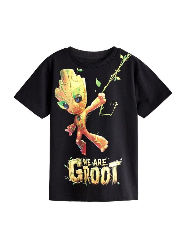 Next Next Majica 'Groot'  žuta / zelena / narančasta / crna