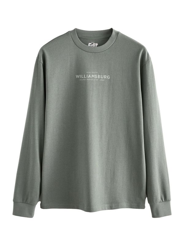 Next Next Majica  kaki / bijela