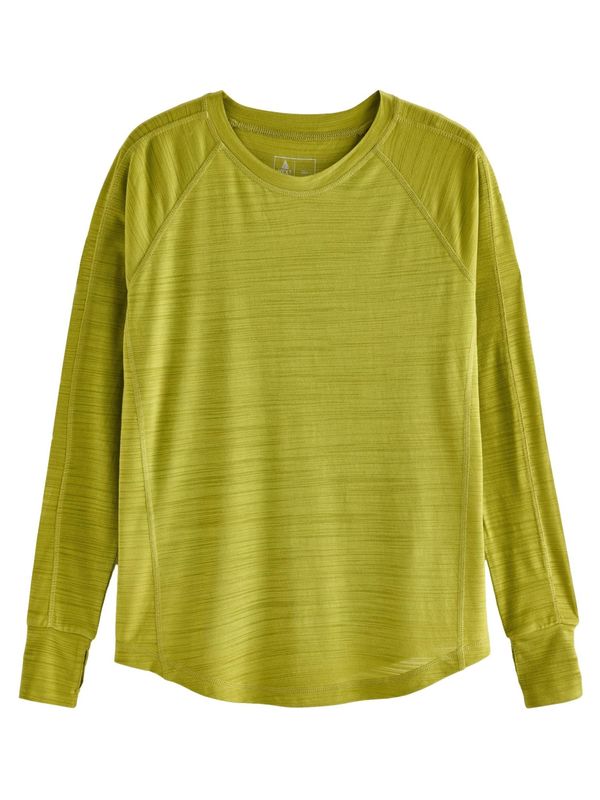 Next Next Majica  maslinasta / bijela