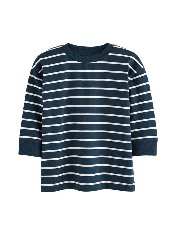 Next Next Majica  mornarsko plava / bijela