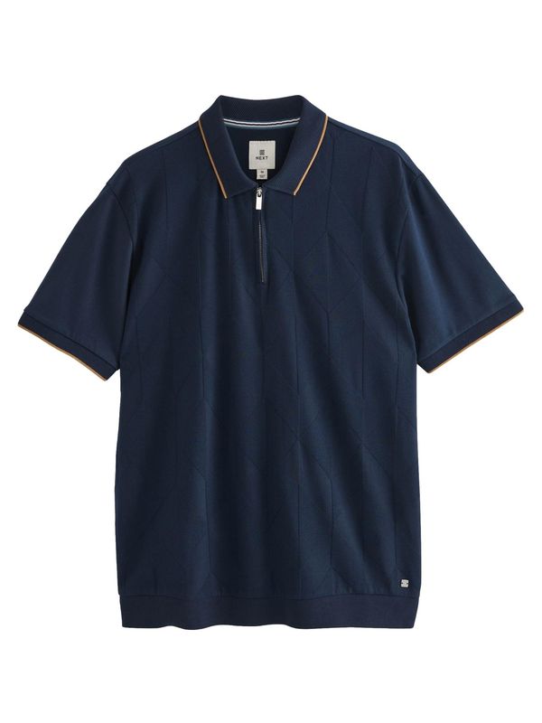 Next Next Majica  mornarsko plava / moka smeđa