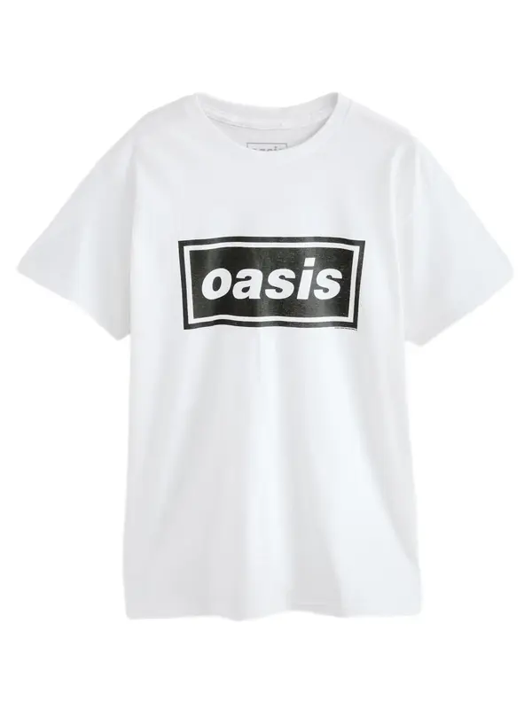 Next Next Majica 'Oasis'  crna / bijela