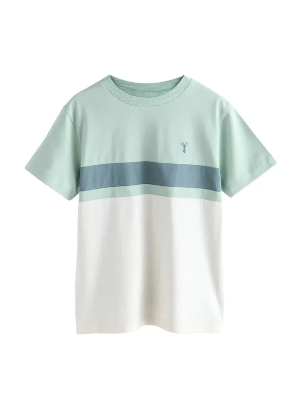 Next Next Majica  opal / menta / prljavo bijela