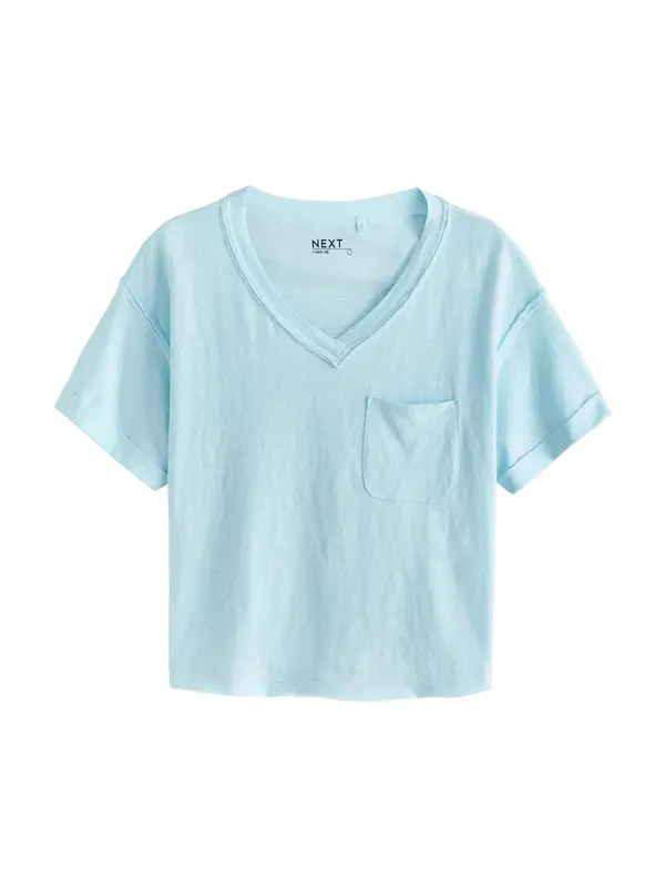 Next Next Majica  pastelno plava