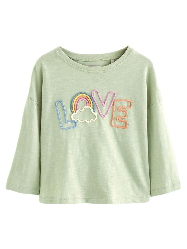 Next Next Majica  pastelno zelena / miks boja