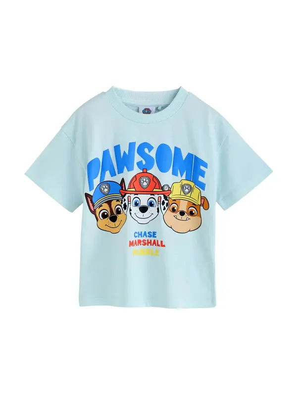 Next Next Majica 'Paw Patrol'  plava / žuta / menta / crvena