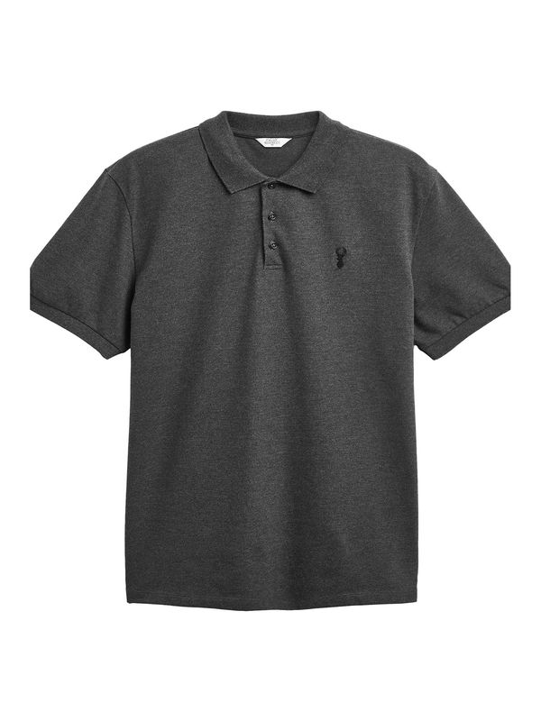 Next Next Majica 'Piqué'  siva