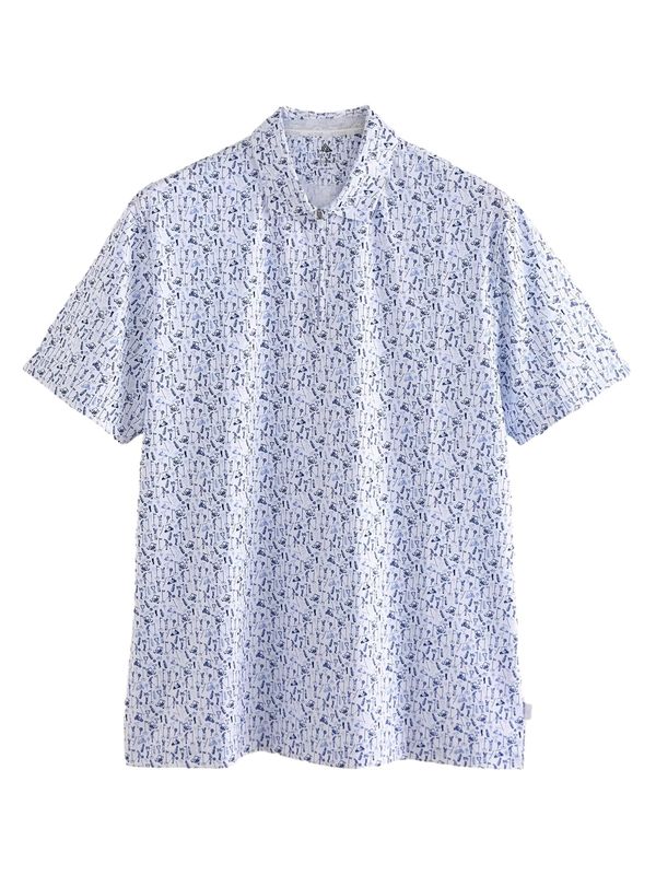 Next Next Majica  plava / bijela