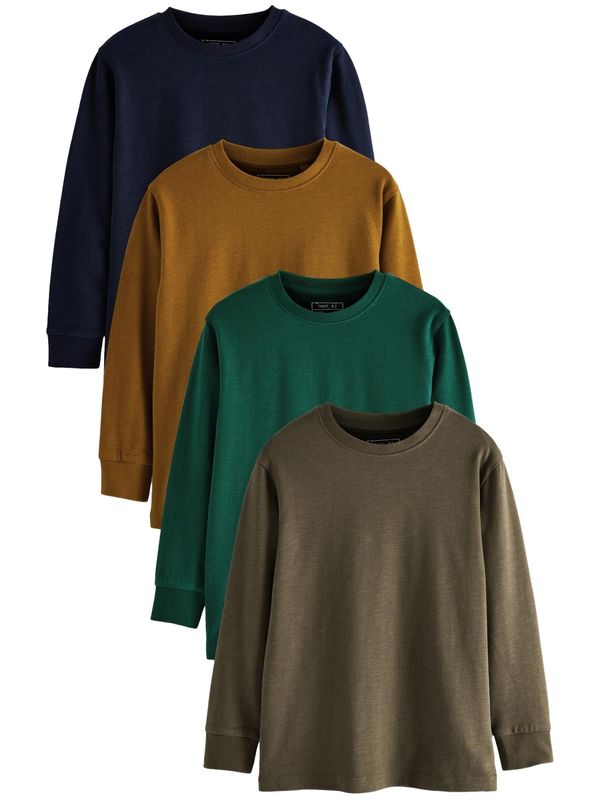 Next Next Majica  plava / smeđa / zelena