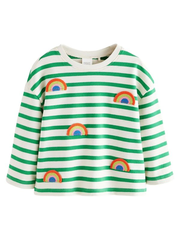 Next Next Majica  plava / žuta / zelena / ciglasto crvena / bijela