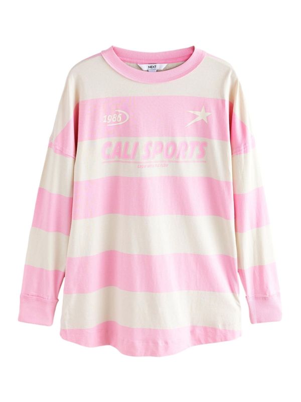 Next Next Majica  roza / bijela